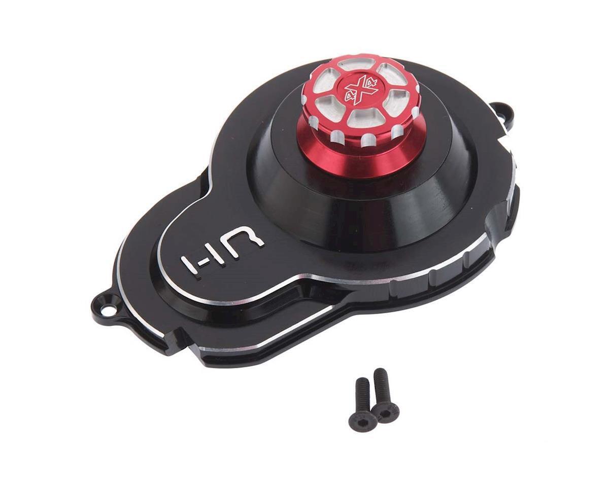 Axial SCX10 II Aluminum Transmission Spur Gear Cover (Black)
