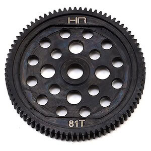 Hot Racing 2WD ECX 48P Super Duty Steel Spur Gear (81T) HRASECT881