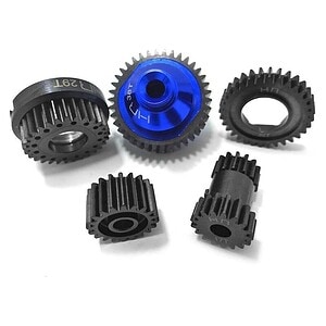 Hardened Steel Two-Speed Gear Set: Traxxas Jato 3.3