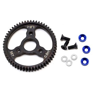 T-Maxx Steel 0.8 Mod Spur Gear (56T) (Blue)