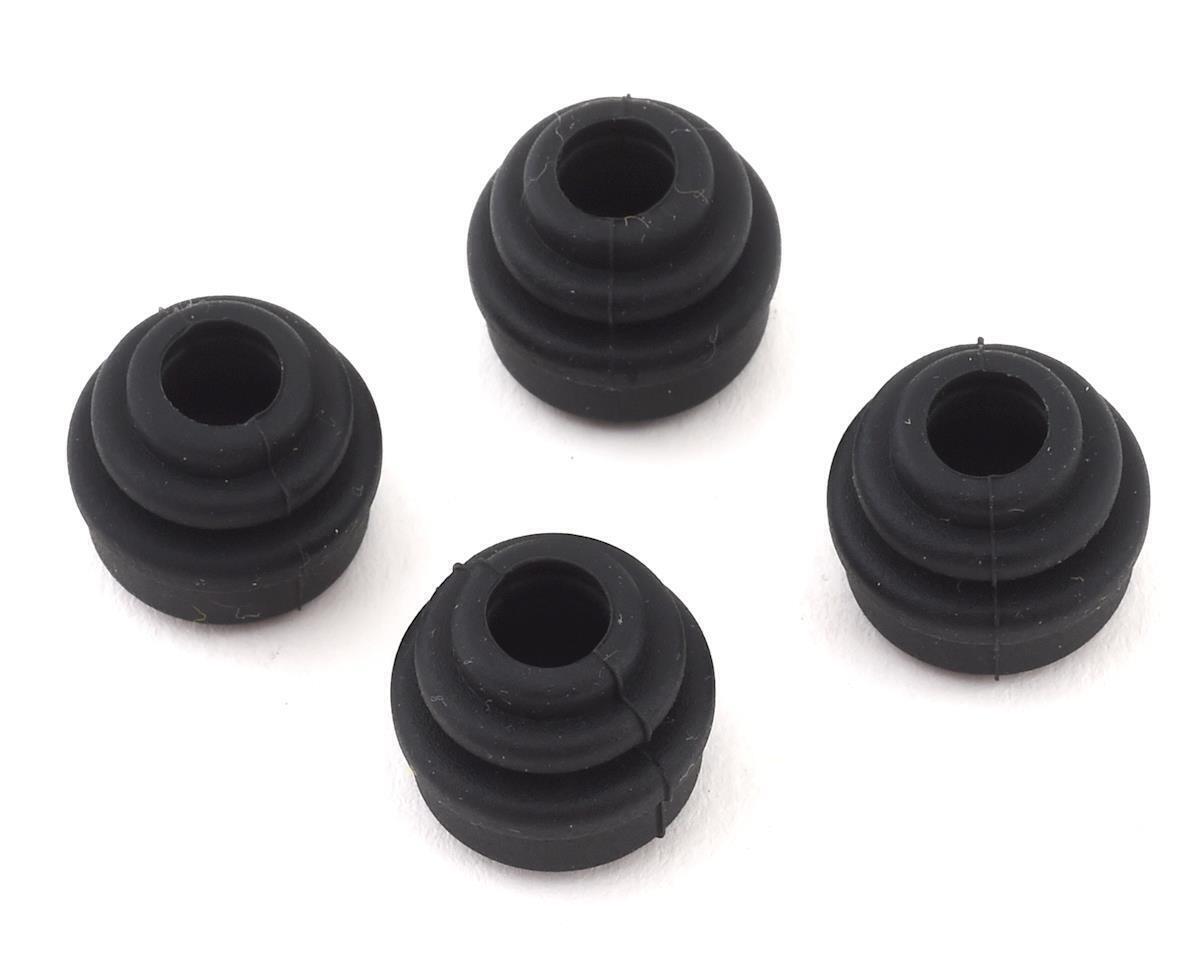 Hot Racing 10mm CV Splined Drive Dust Rubber Boot (4) HRASLD10R