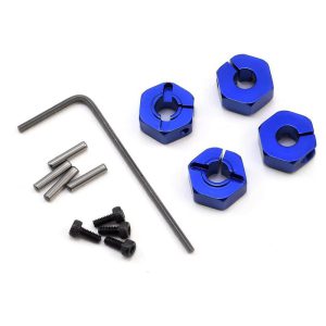 Traxxas Slash 4x4 Aluminum Locking 12mm Wheel Hex Kit (Blue)