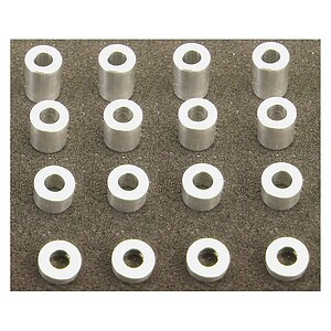 M3 Medium Aluminum Standoff Spacer Set (16)