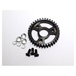 High-quality RC car gear set with screws and washers for improved durability and performance.