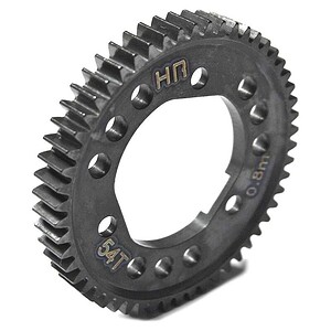 High-quality metal RC car ring gear with gear teeth designed for maximum durability and performance in RC racing.