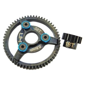 Hot Racing Brushless Steel 32P Pinion and Spur Gear Set 18T/58T HRASTE258