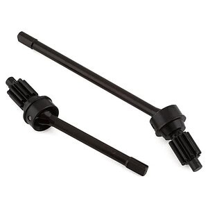 Traxxas TRX-4 S2 Spring Steel Solid Front CV Axle w/Gear (2)