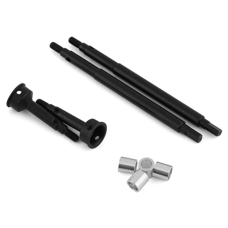 Traxxas TRX-4M +5mm Front & Rear Hardened Steel Drive Axles