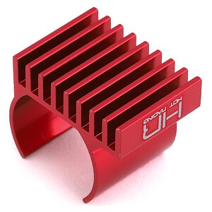Axial SCX24 030 Motor Heat Sink (Red)