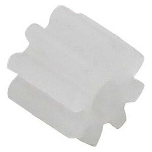 Axial SCX24 Nylon 0.5 Mod CNC Pinion Gear (8T)