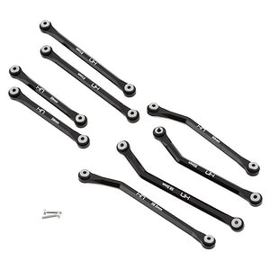 Axial SCX24 Aluminum High Clearance 4 Link Set (133.7mm)