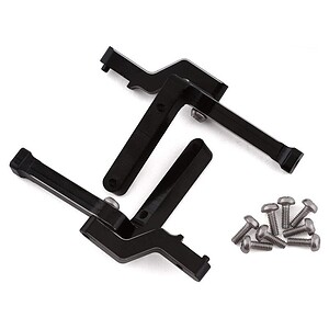 Axial SCX24 Aluminum Rear Body Post Mount (Black)
