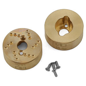 Axial SCX24 Brass Rear Hub (2) (31g)