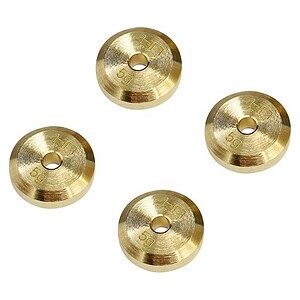 Axial SCX24 Brass Axle Weight (4) (5g) (Use w/HRASXTF39W04)