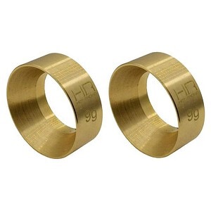 Axial SCX24 Brass KMC Machete Wheel Weights (2) (9g)