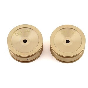 Axial SCX24 Brass Wheel (2) (40g)