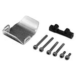 Hot Racing SCX24 Stainless Steel Front/Rear Skid Plate HRASXTF331CF