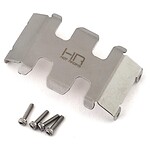 Hot Racing SCX24 Stainless Steel Center Belly Skid Plate HRASXTF332C