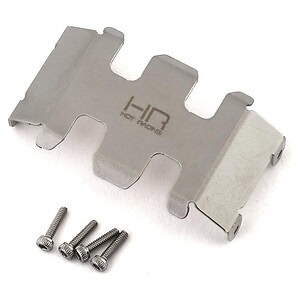 Hot Racing SCX24 Stainless Steel Center Belly Skid Plate HRASXTF332C