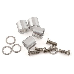 Axial SCX24 Stub Axles Aluminum Spacers (+4mm Offset)