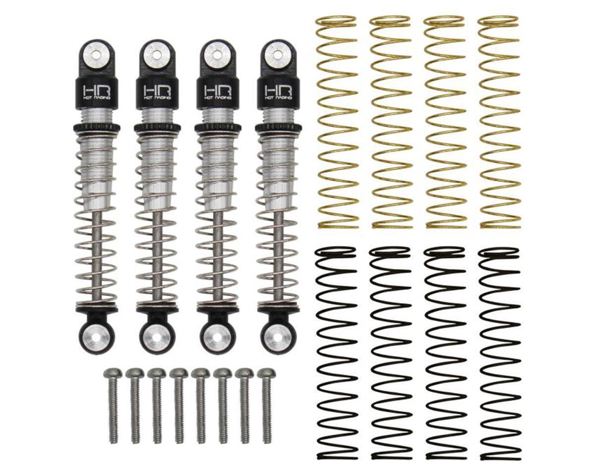 Axial SCX24 Aluminum Threaded Long Travel Shocks (4)