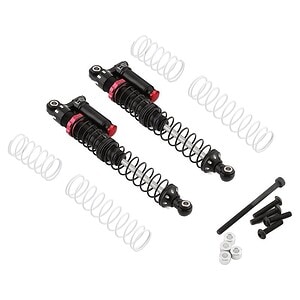 Piggyback Adjustable Rebound Shock (Red) (100mm)