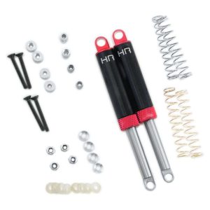 Hot Racing 100mm Internal Spring Air Shock (Red) (2) HRATD100T02