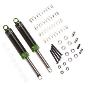 Hot Racing 100mm Internal Spring Air Shock (Green) (2) HRATD100T05