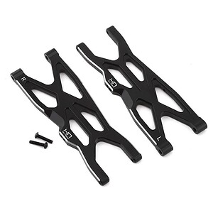 Hot Racing Arrma 4S BLX Aluminum Rear Lower Suspension Arm Set (Black) (2) HRATFF5601