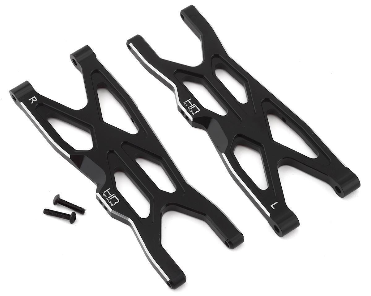 Hot Racing Arrma 4S BLX Aluminum Rear Lower Suspension Arm Set (Black) (2) HRATFF5601