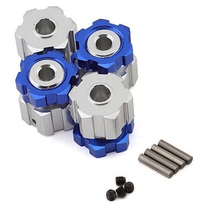 Traxxas Sledge Aluminum 17mm Hub Hex Extension Set (+6mm) (4)