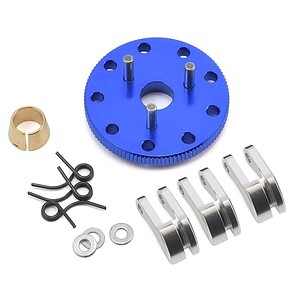Traxxas Light Weight 3-Shoe Clutch & Flywheel Kit (Blue)