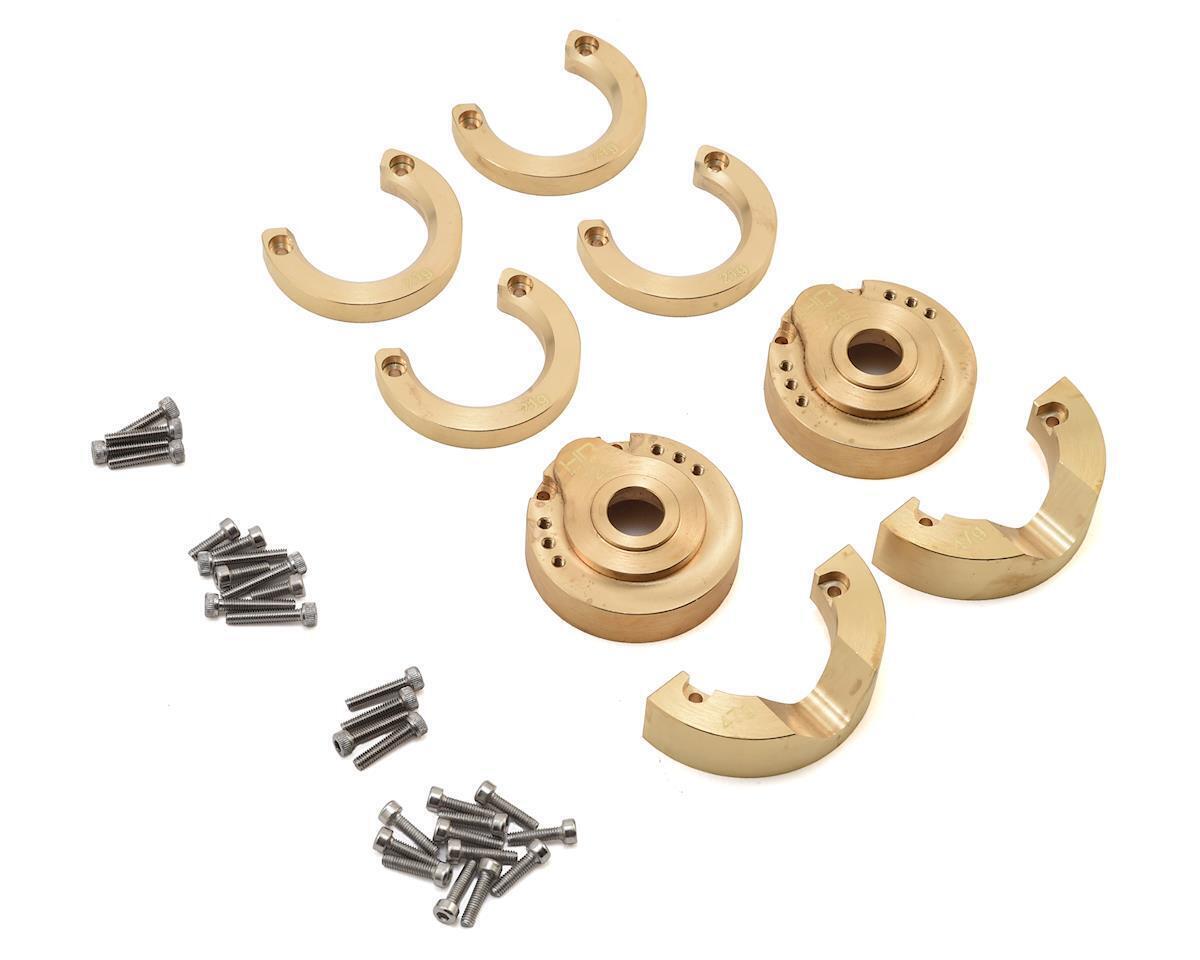 Traxxas TRX-4 Ultimate Brass Weight Knuckle Portal Cover Set - hratrxf21ha-jpg Traxxas TRX-4 Ultimate Brass Weight Knuckle Portal Cover Set