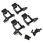 Traxxas TRX-4 Aluminum Shock Tower Hoops (Black)