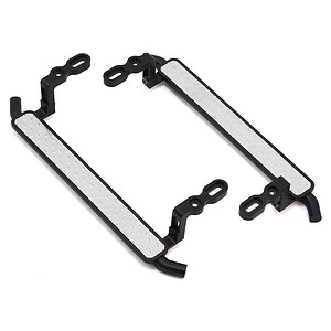 Traxxas TRX-4 Aluminum Diamond Rock Rail Side Step (Black) (2)