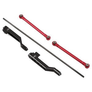 Traxxas Unlimited Desert Rear HD Torsional Sway Bar Set (Red)