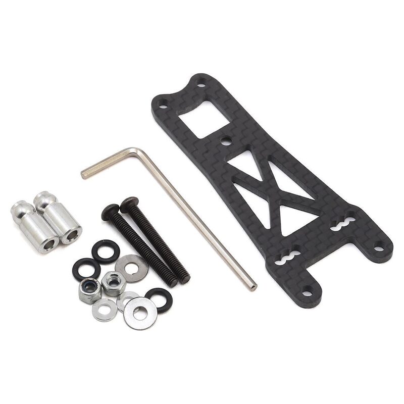 Vaterra Twin Hammers Graphite Front Shock Mount