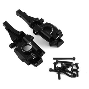 Traxxas 1/16 Revo Aluminum Secure Lock Rear Bulkhead (Black)