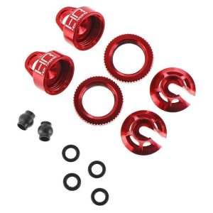 Hot Racing Aluminum Shock Upgrade Kit Red HRAVXS15602