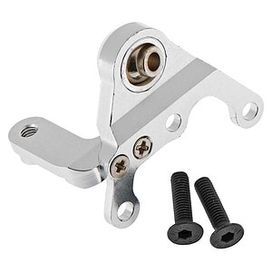 Hot Racing Aluminum Upper Link Mounting Bracket Silver HRAWK0808