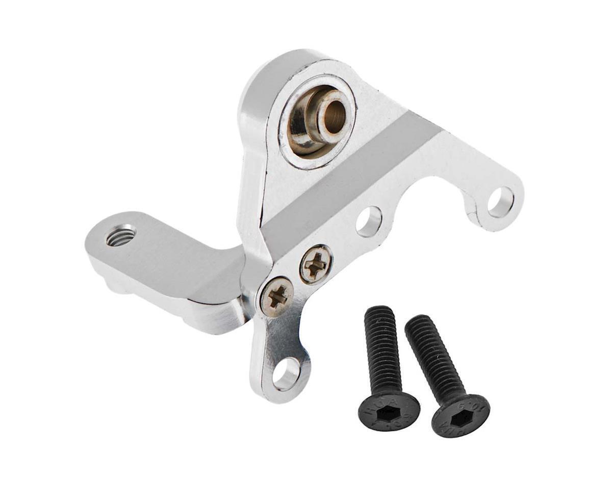 Hot Racing Aluminum Upper Link Mounting Bracket Silver HRAWK0808