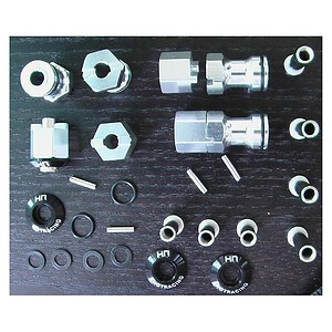 Hot Racing Aluminum Wide Hex Hub Kit 30 to 50mm HRAWK10W01
