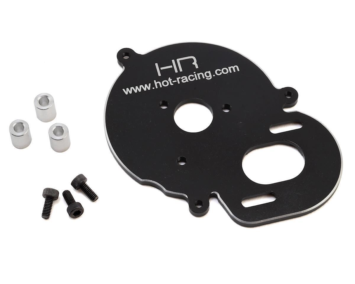 Axial Wraith Super Size Heat Sink Motor Plate (Black)