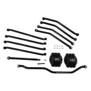 Wraith/AX10 Ridgecrest Aluminum Link Set (Black)