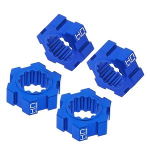 Traxxas X-Maxx Aluminum 24mm Hex Hub (Blue)