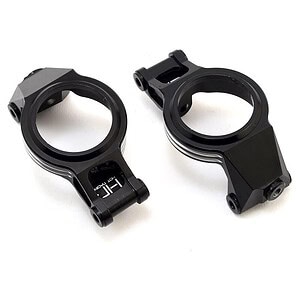 Traxxas X-Maxx Aluminum Steering Knuckle Carrier Set (Black)