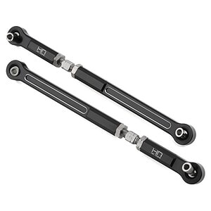 Traxxas X-Maxx Adjustable Steering Links (Black) (2)