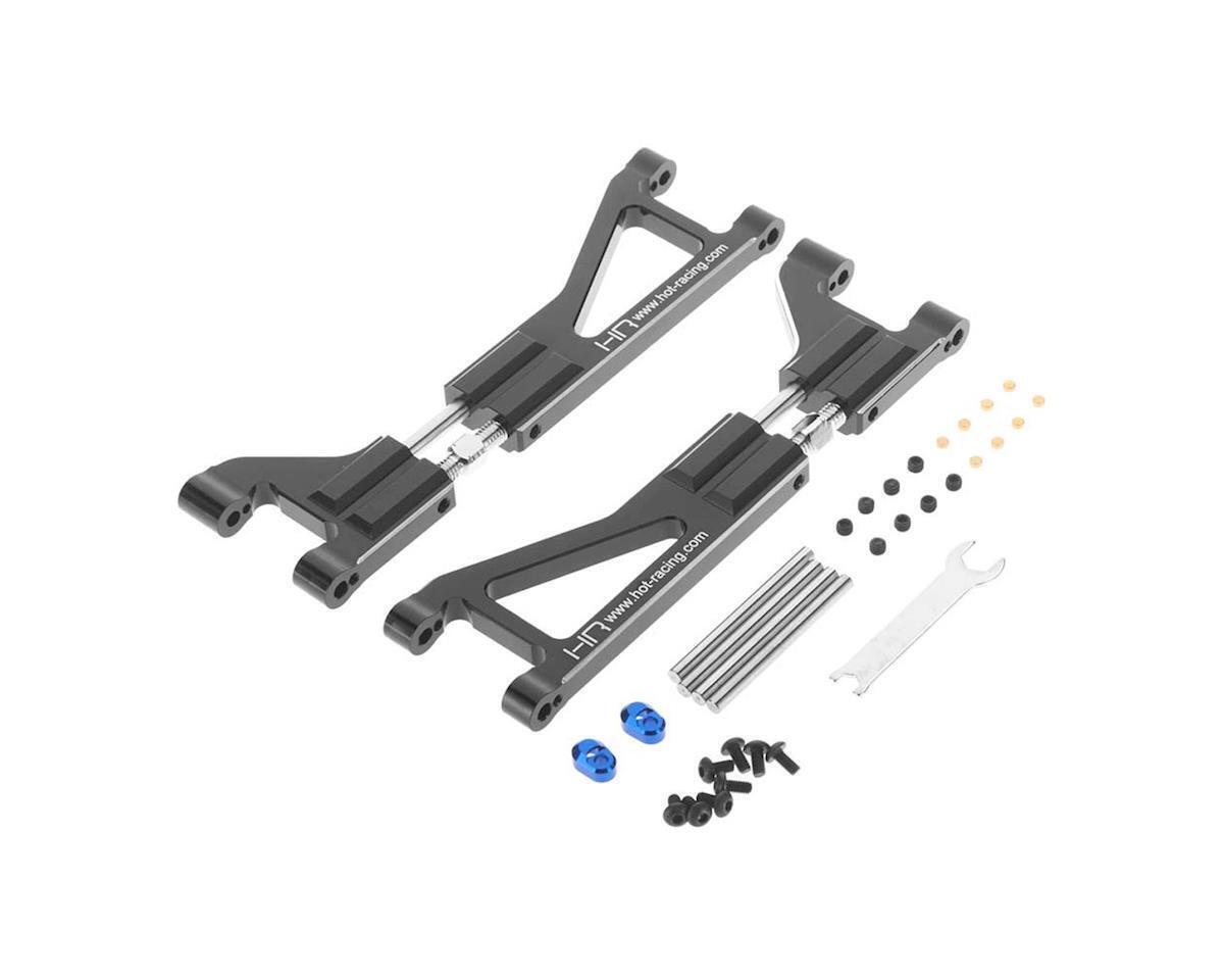 Hot Racing Aluminum X-Maxx Adjustable Upper Arm (Black) HRAXMX54A01