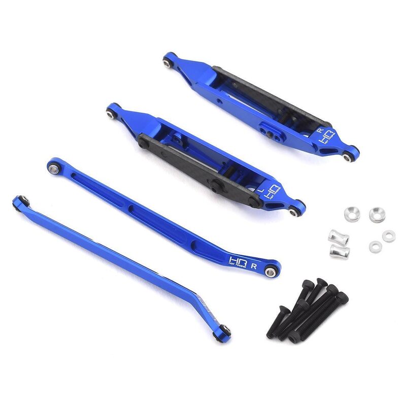 Yeti Jr. Carbon Fiber Graphite Rear Links Set (Blue)