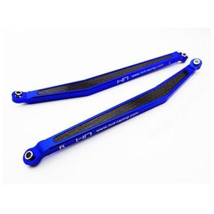 Axial Yeti Aluminum Rear Upper Suspension Link Set (Blue) (2)